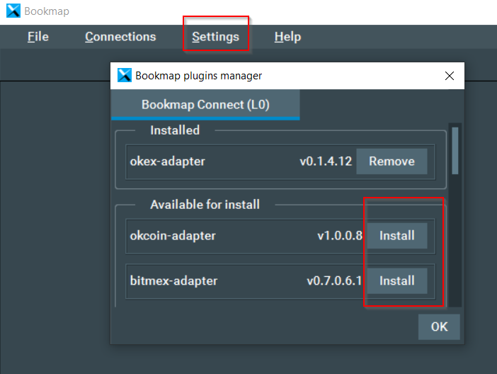 Install an adapter screenshot