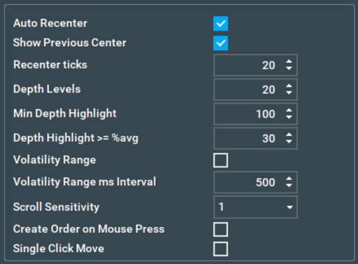 DOM Pro Configuration scrnsht