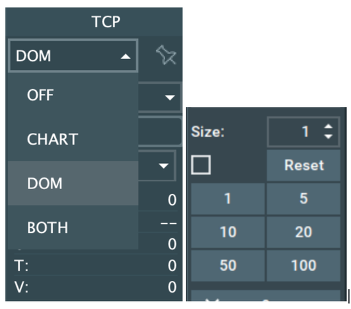 Trade Control Panel scrnsht